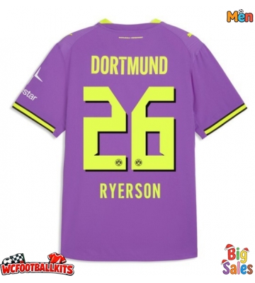 Borussia Dortmund Julian Ryerson #26 Replica Third Stadium Shirt 2026-27 Short Sleeve